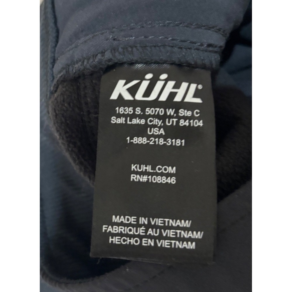 Kuhl Frost Softshell Pants Black Fleece Lined Hiking Outdoor Women 16 Regular - Picture 8 of 11